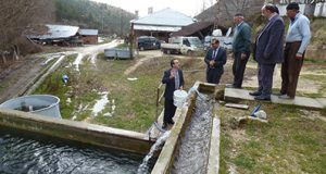 <center> İlimizin Su Ürünleri Yetiştiricililiği </center><center><font color=’blue’> YILLIK 1.000 TONA YAKLAŞTI </font></center>