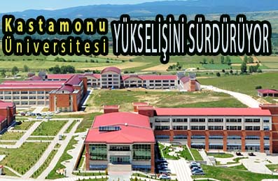 <center> Kastamonu Üniversitesi  </center><center><font color=’blue’> YÜKSELİŞİNİ SÜRDÜRÜYOR </font></center>
