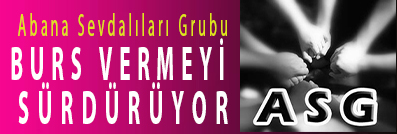 <center> Abana Sevdalıları Grubu </center><center><font color=’blue’> BURS VERMEYİ  SÜRDÜRÜYOR </font></center>
