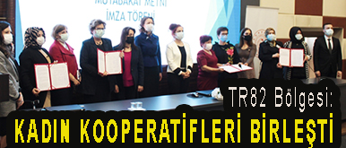 <center> TR82 Bölgesi: </center><center><font color=’blue’> KADIN KOOPERATİFLERİ BİRLEŞTİ </font></center>