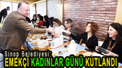 <center> Sinop Belediyesi: </center><center><font color=’blue’> EMEKÇİ KADINLAR GÜNÜ KUTLANDI </font></center>