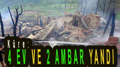 <center> Küre: </center><center><font color=’blue’>4 EV VE 2 AMBAR YANDI </font></center>