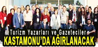 <center> Turizm Yazarları ve Gazeteciler  </center><center><font color=’blue’> KASTAMONU’DA AĞIRLANACAK </font></center>