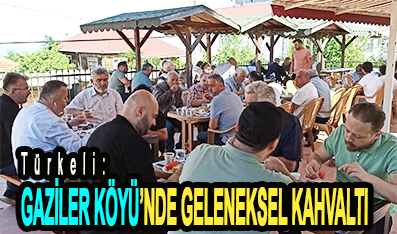 <center> Türkeli: </center><center><font color=’blue’> GAZİLER KÖYÜ’NDE GELENEKSEL KAHVALTI  </font></center>