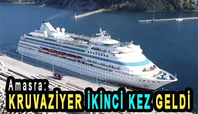 <center> Amasra: </center><center><font color=’blue’> KRUVAZİYER İKİNCİ KEZ GELDİ </font></center>