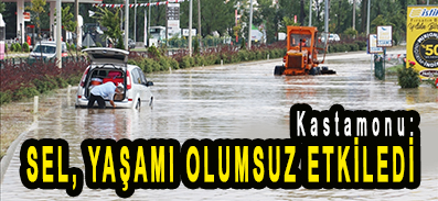 <center> Kastamonu:</center><center><font color=’blue’> SEL, YAŞAMI OLUMSUZ ETKİLEDİ </font></center>