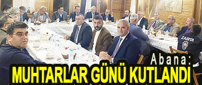 <center> Abana: </center><center><font color=’blue’> MUHTARLAR GÜNÜ KUTLANDI </font></center>