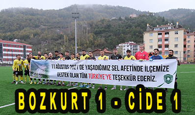 BOZKURT 1 – CİDE 1