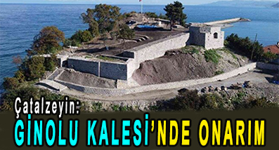 <center> Çatalzeyin:  </center><center><font color=’blue’> GİNOLU KALESİ’NDE ONARIM </font></center>