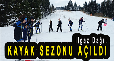 <center> Ilgaz Dağı: </center><center><font color=’blue’> KAYAK SEZONU AÇILDI </font></center>