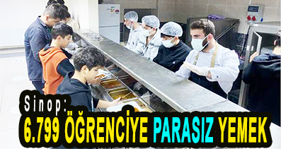<center> Sinop: </center><center><font color=’blue’>6.799 ÖĞRENCİYE PARASIZ YEMEK </font></center>