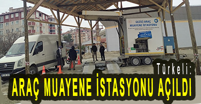 <center> Türkeli: </center><center><font color=’blue’> ARAÇ MUAYENE İSTASYONU AÇILDI </font></center>