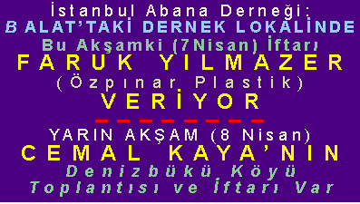 İstanbul Abana Derneği: