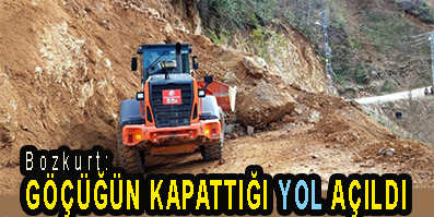 <center> Bozkurt: </center><center><font color=’blue’> GÖÇÜĞÜN KAPATTIĞI YOL AÇILDI </font></center>