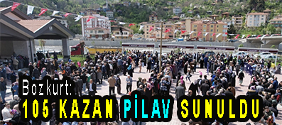 <center> Bozkurt: </center><center><font color=’blue’>105 KAZAN PİLAV SUNULDU  </font></center>