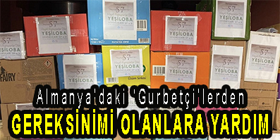 <center> Almanya’daki ‘Gurbetçi’lerden </center><center><font color=’blue’> GEREKSİNİMİ OLANLARA YARDIM </font></center>