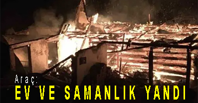 <center> Araç: </center><center><font color=’blue’> EV VE SAMANLIK YANDI </font></center>