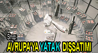 <center> Sinop: </center><center><font color=’blue’> AVRUPA’YA YATAK DIŞSATIMI </font></center>