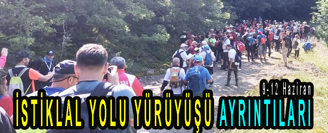 <center>9-12 Haziran </center><center><font color=’blue’> İSTİKLAL YOLU YÜRÜYÜŞÜ AYRINTILARI </font></center>