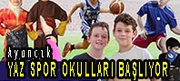 <center> Ayancık  </center><center><font color=’blue’> YAZ SPOR OKULLARI BAŞLIYOR </font></center>