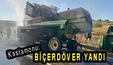 <center> Kastamonu: </center><center><font color=’blue’> BİÇERDÖVER YANDI </font></center>
