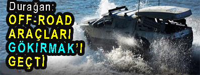 <center> Durağan: </center><center><font color=’blue’> Off-Road ARAÇLARI  GÖKIRMAK’I GEÇTİ </font></center>