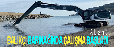 <center> Abana: </center><center><font color=’blue’> BALIKÇI BARINAĞINDA ÇALIŞMA BAŞLADI </font></center>