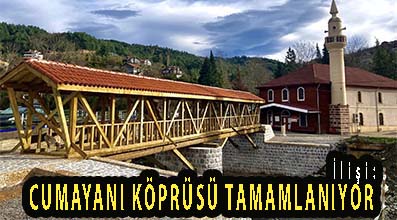 <center> İlişi: </center><center><font color=’blue’> CUMAYANI KÖPRÜSÜ TAMAMLANIYOR </font></center>