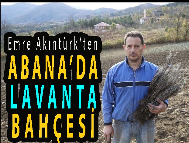 <center> Emre Akıntürk’ten </center><center><font color=’blue’> ABANA’DA LAVANTA BAHÇESİ </font></center>