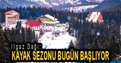<center> Ilgaz Dağı: </center><center><font color=’blue’> KAYAK SEZONU BUGÜN BAŞLIYOR </font></center>