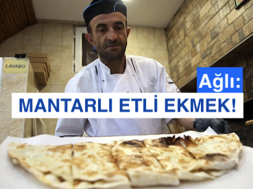 <center> Ağlı: </center><center><font color=’blue’> MANTARLI ETLİ EKMEK! </font></center>