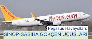 <center> Sinop: </center><center><font color=’blue’> SABİHA GÖKÇEN UÇUŞLARI BAŞLIYOR </font></center>