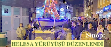 <center> Sinop: </center><center><font color=’blue’> HELESA YÜRÜYÜŞÜ DÜZENLENDİ </font></center>