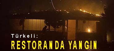<center> Türkeli: </center><center><font color=’blue’> RESTORANDA YANGIN </font></center>