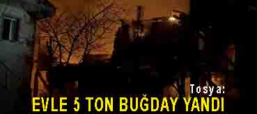 <center> Tosya: </center><center><font color=’blue’> EVLE 5 TON BUĞDAY YANDI </font></center>