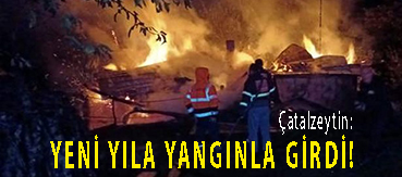 <center> Çatalzeytin: </center><center><font color=’blue’> YENİ YILA YANGINLA GİRDİ! </font></center>