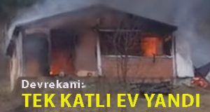 <center> Devrekani: </center><center><font color=’blue’> TEK KATLI EV YANDI </font></center>