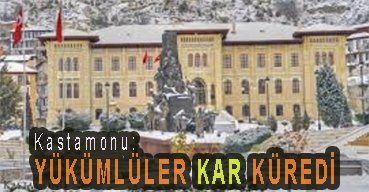 <center> Kastamonu: </center><center><font color=’blue’> YÜKÜMLÜLER KAR KÜREDİ </font></center>