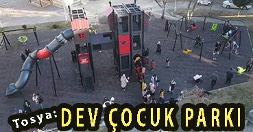 <center> Tosya: </center><center><font color=’blue’> DEV ÇOCUK PARKI </font></center>