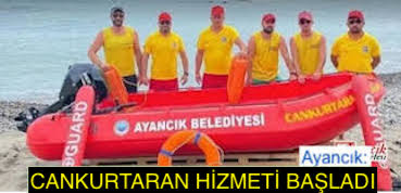 <center> Ayancık: </center><center><font color=’blue’> CANKURTARAN HİZMETİ BAŞLADI </font></center>