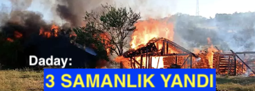 <center> Daday: </center><center><font color=’blue’>3 SAMANLIK YANDI </font></center>