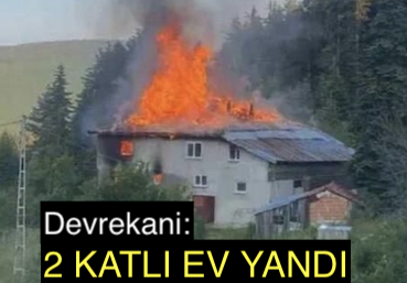 <center> Devrekani: </center><center><font color=’blue’>2 KATLI EV YANDI </font></center>