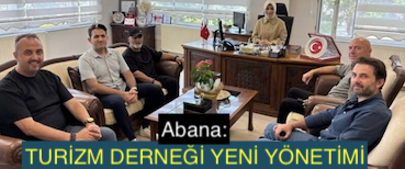 <center> Abana: </center><center><font color=’blue’> TURİZM DERNEĞİ YENİ YÖNETİMİ </font></center>