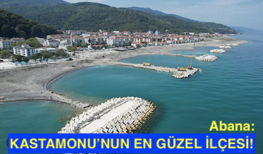 <center> Abana: </center><center><font color=’blue’> KASTAMONU’NUN EN GÜZEL İLÇESİ! </font></center>