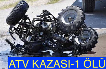 <center> Doğanyurt: </center><center><font color=’blue’> ATV KAZASI-1 ÖLÜ </font></center>