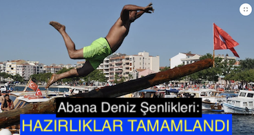 <center> Abana Deniz Şenlikleri: </center><center><font color=’blue’> HAZIRLIKLAR TAMAMLANDI </font></center>