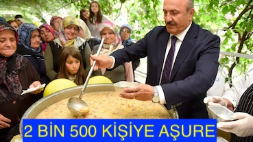 <center> Taşköprü: </center><center><font color=’blue’>2 BİN 500 KİŞİYE AŞURE </font></center>