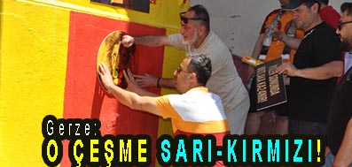 <center> Gerze: </center><center><font color=’blue’> O ÇEŞME SARI-KIRMIZI! </font></center>