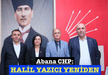 <center> Abana CHP: </center><center><font color=’blue’> HALİL YAZICI YENİDEN  </font></center>