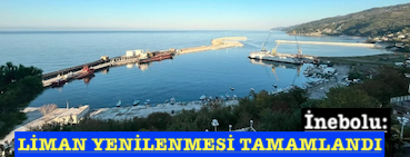 <center> İnebolu: </center><center><font color=’blue’> LİMAN YENİLENMESİ TAMAMLANDI </font></center>